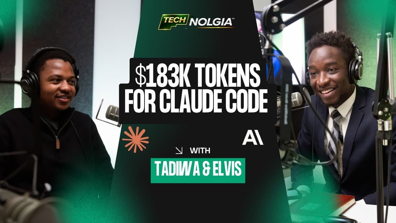 $183,000 in Tokens Every Two Months. How Do You Even Compete? | Technologia Talks